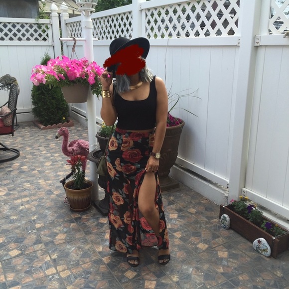 M slit maxi skirt - Picture 1 of 14